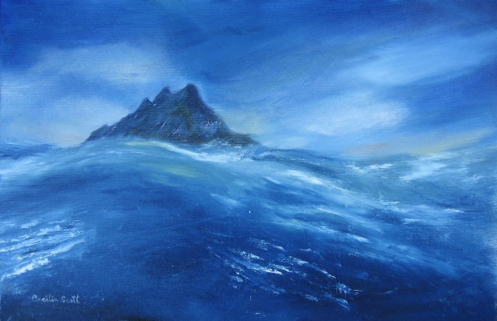 On the Boat to Skellig Michael