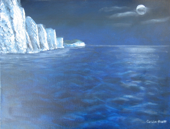 Seven Sisters by Moonlight